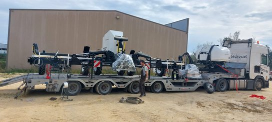 Precision seeder Agrisem CHEF traîné Repliable