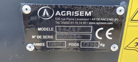 No-till seed drill Agrisem Strip-Cat II porté Fixe