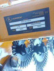 Disc stubble cultivator Agrisem Disc-O-Vigne Fixe
