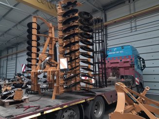 Disc stubble cultivator Agrisem Disc-O-Mulch Série R porté Repliable