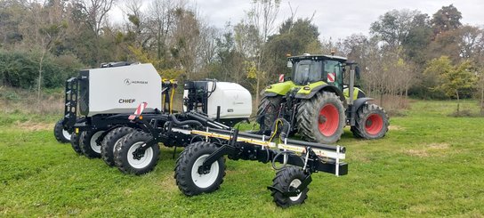 Precision seeder Agrisem CHEF traîné Repliable