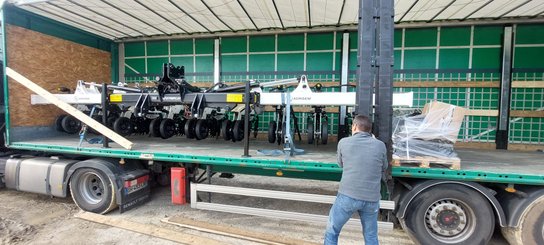 No-till seed drill Agrisem Strip-Cat II porté Repliable