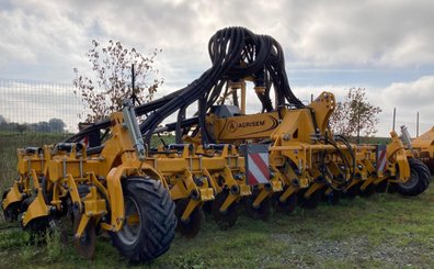 No-till seed drill Agrisem Tri-O-Sem porté Repliable