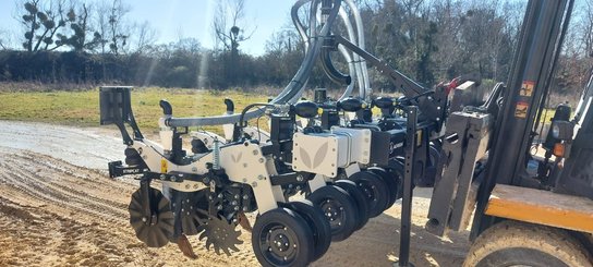 No-till seed drill Agrisem Strip-Cat II porté Fixe