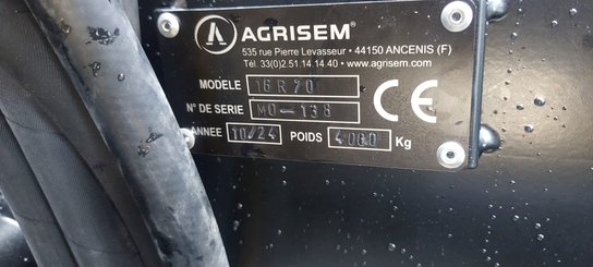 Precision seeder Agrisem CHEF traîné Repliable