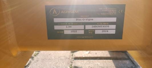 Disc stubble cultivator Agrisem Disc-O-Vigne Fixe