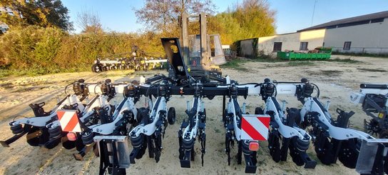 No-till seed drill Agrisem Strip-Cat II porté Repliable