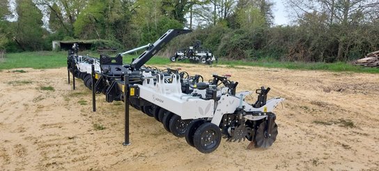 No-till seed drill Agrisem Strip-Cat II porté Repliable