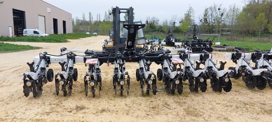 No-till seed drill Agrisem Strip-Cat II porté Repliable