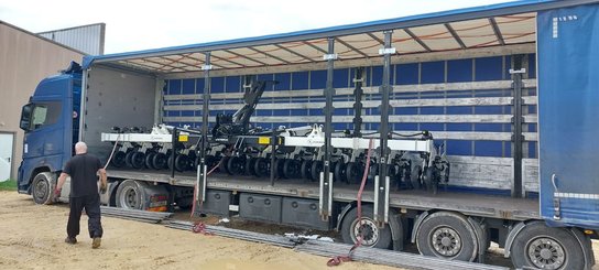 No-till seed drill Agrisem Strip-Cat II porté Repliable