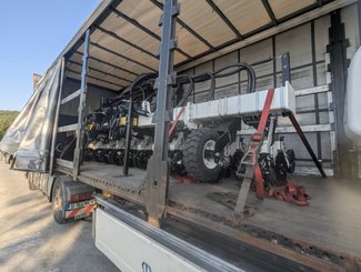 No-till seed drill Agrisem Rampe de semis