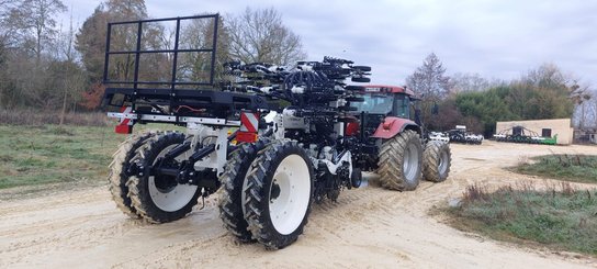 No-till seed drill Agrisem Strip-Cat II traîné Repliable