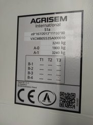 No-till seed drill Agrisem BOSS Trainé 3/4m