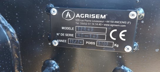 Precision seeder Agrisem CHEF traîné Repliable