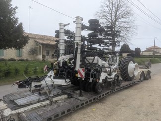 No-till seed drill Agrisem Strip-Cat II traîné Repliable