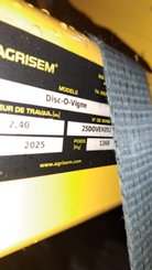 Disc stubble cultivator Agrisem Disc-O-Vigne Fixe