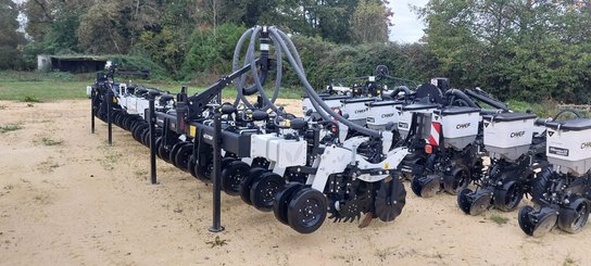 No-till seed drill Agrisem Strip-Cat II porté Repliable