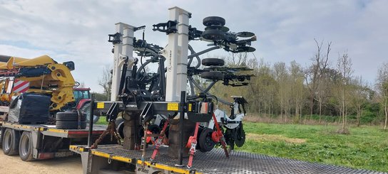 No-till seed drill Agrisem Strip-Cat II porté Repliable