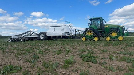 No-till seed drill Agrisem BOSS Trainé 9/12m