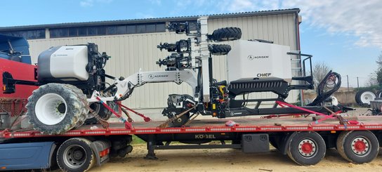 Precision seeder Agrisem CHEF traîné Repliable