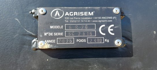 No-till seed drill Agrisem Strip-Cat II porté Fixe