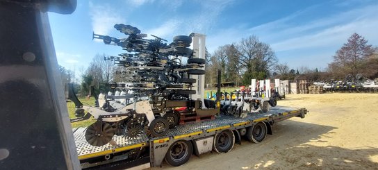 No-till seed drill Agrisem Strip-Cat II porté Repliable