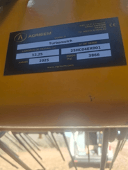 Stubble cultivator Agrisem Turbomulch Repliable