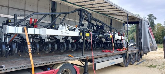 No-till seed drill Agrisem Strip-Cat II porté Repliable