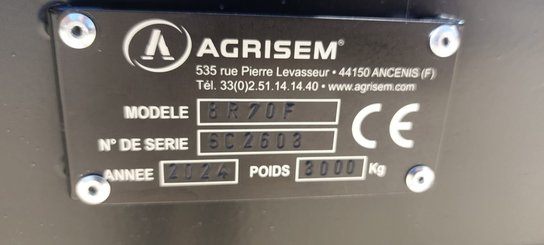 No-till seed drill Agrisem Strip-Cat II porté Repliable