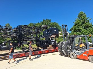 No-till seed drill Agrisem Strip-Cat II traîné Repliable