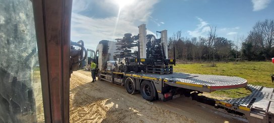 No-till seed drill Agrisem Strip-Cat II porté Repliable