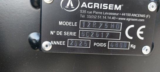 No-till seed drill Agrisem Strip-Cat II porté Repliable