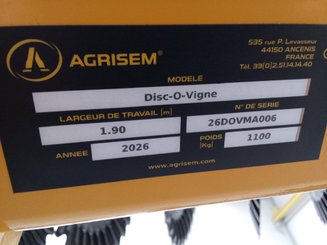 Disc stubble cultivator Agrisem Disc-O-Vigne Fixe