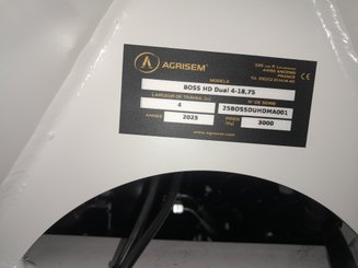 No-till seed drill Agrisem BOSS Dual porté F