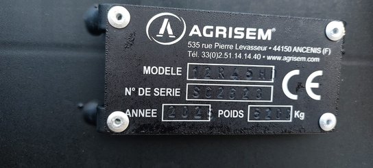 No-till seed drill Agrisem Strip-Cat II porté Repliable