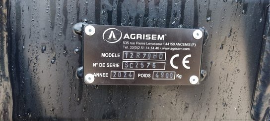 No-till seed drill Agrisem Strip-Cat II porté Repliable