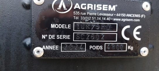 No-till seed drill Agrisem Strip-Cat II porté Repliable