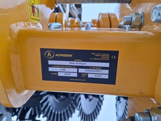 Disc stubble cultivator Agrisem Disc-O-Vigne