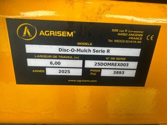 Disc stubble cultivator Agrisem Disc-O-Mulch Série R porté Repliable