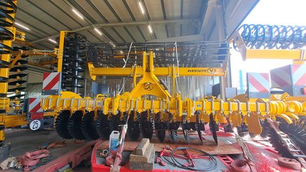 Disc stubble cultivator Agrisem Disc-O-Mulch Gold porté Fixe