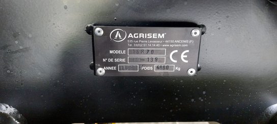 Precision seeder Agrisem CHEF porté Repliable