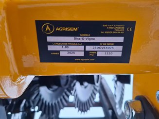 Disc stubble cultivator Agrisem Disc-O-Vigne