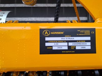 Disc stubble cultivator Agrisem Disc-O-Mulch Série R porté Fixe