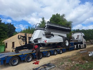 No-till seed drill Agrisem BOSS Trainé 9/12m
