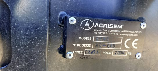 Precision seeder Agrisem CHEF traîné Repliable
