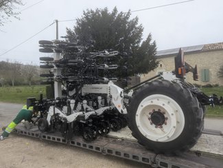 No-till seed drill Agrisem Strip-Cat II traîné Repliable