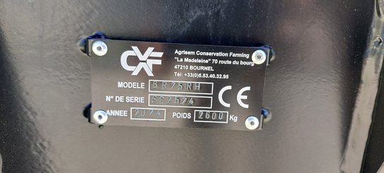 No-till seed drill Agrisem Strip-Cat II porté Repliable