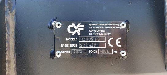 No-till seed drill Agrisem Strip-Cat II porté Repliable