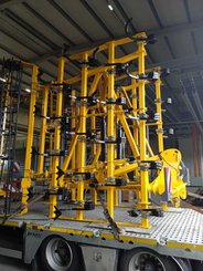 Tined stubble cultivator Agrisem Vibromulch porté Repliable