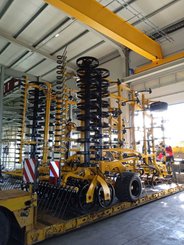 Tined stubble cultivator Agrisem Vibromulch traîné Repliable